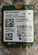 Lenovo THINKPAD X1 Carbon X260 T460 T560 8260NGW Wireless Wifi Card 00JT530