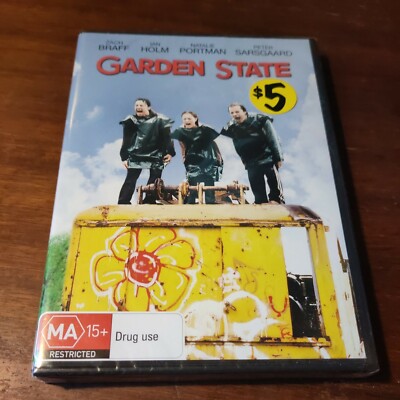Garden State (DVD, 2004) PAL Region 4 With Zach Braff Brand New & Sealed