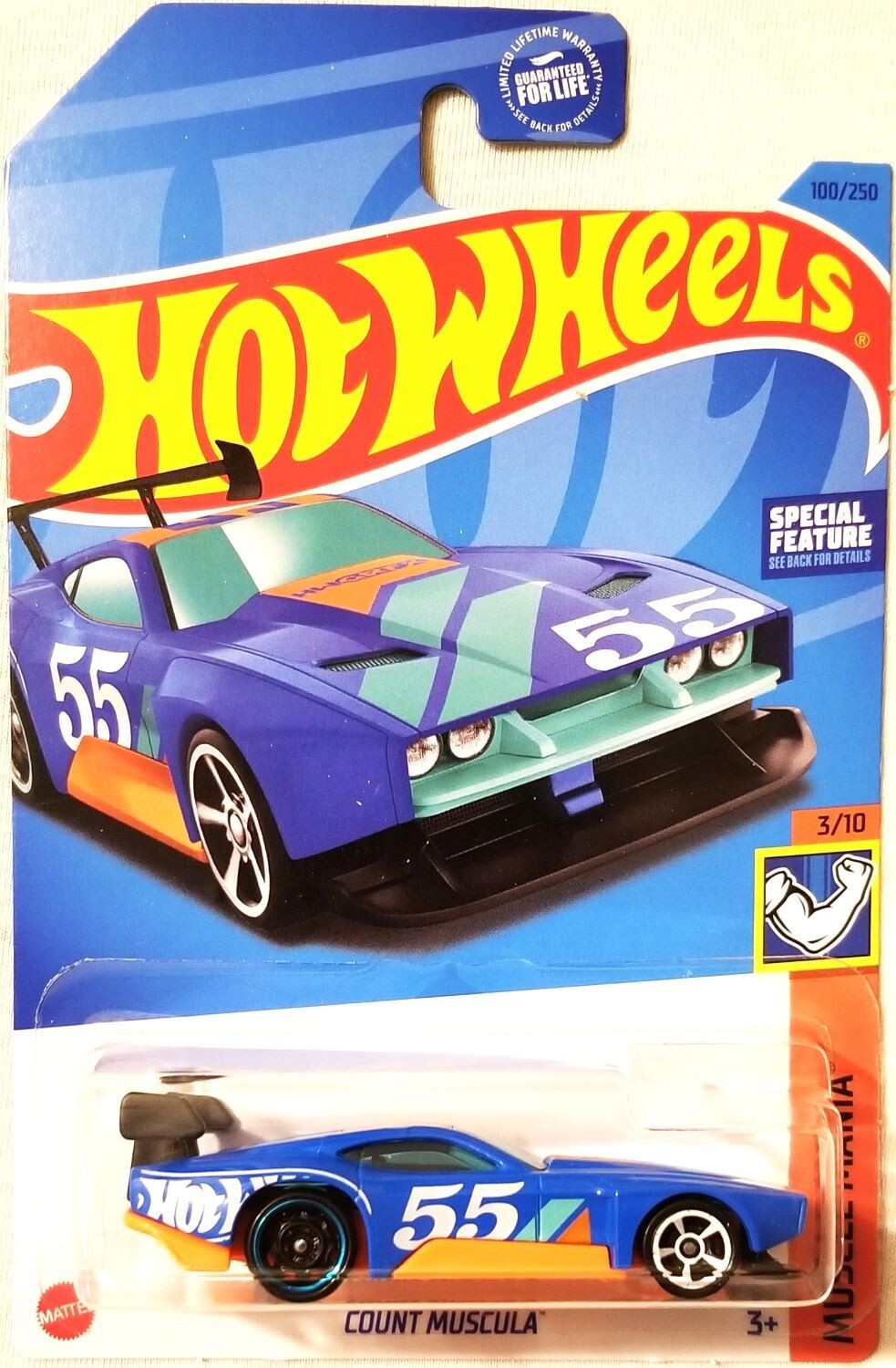 Hot Wheels - 2023 Muscle Mania 3/10 Count Muscula 100/250 (BBHKK89)