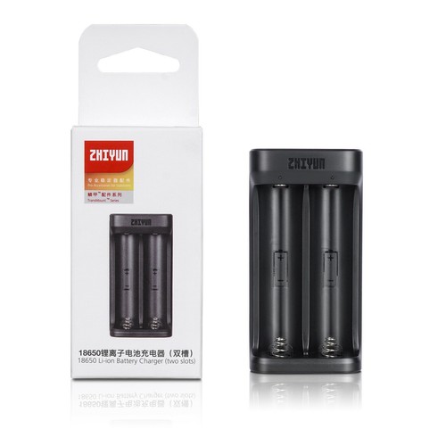 Zhiyun 18650 Li-ion Battery Charger 2-Slots for Zhiyun Weebill S Crane 2S 3S 2 - Picture 5 of 6