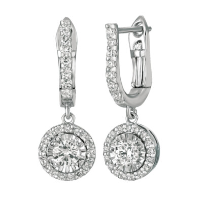 ebay diamond earrings