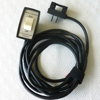 Bell & Howell Synchronized Remote Switch RUN/OFF for projector and room ...