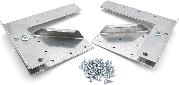 CAPTIVE-AIRE Heavy Duty Hinge Kit for Restaurant Canopy Hood Exhaust Fan