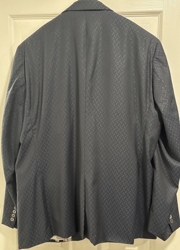 Robert Graham Herren 46R Reggie Marineblau Kariert Jacquard Abendessen Jacke $ 798 - Bild 8 von 24