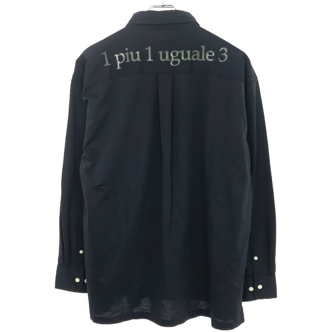 1piu1uguale3 Unopiu Uno Guarretre 21SS BIG SHIRTS BACK LOGO 1piu1uguale3 Unopiu Uno Guarretre 21SS BIG SHIRTS BACK LOGO