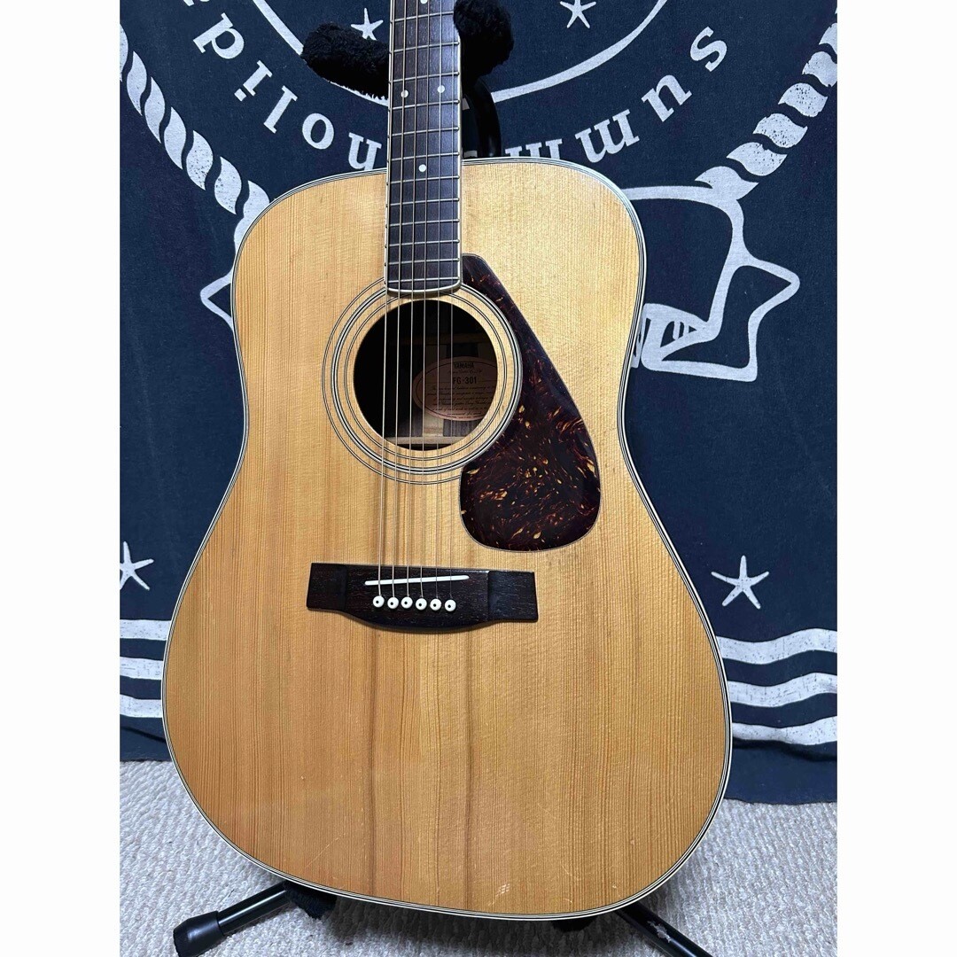 Acoustic Guitar Yamaha FG-301 Natural Made in Japan 1970s Acoustic Guitar Yamaha FG-301 Natural Made in Japan 1970s