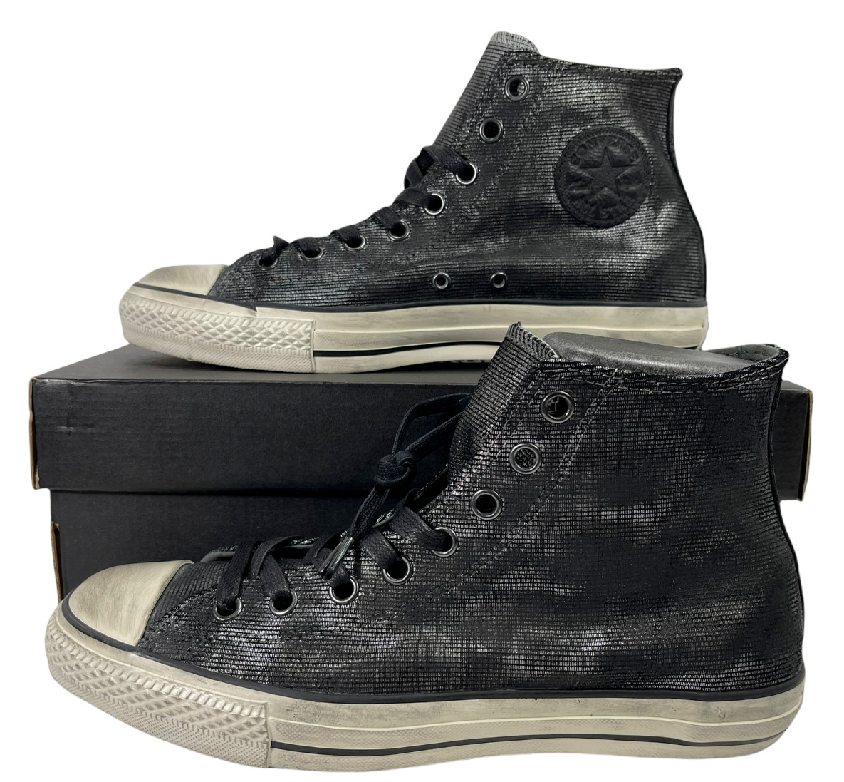 Converse John Varvatos JV Chuck Taylor All Star Sneaker Black Silver 150175C