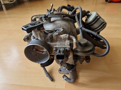 MITSUBISHI LANCER EVO 7 VII EINLASSKRÜMMER KRAFTSTOFFEINSPRITZDÜSEN DROSSE KÖRPER ICV KARTE