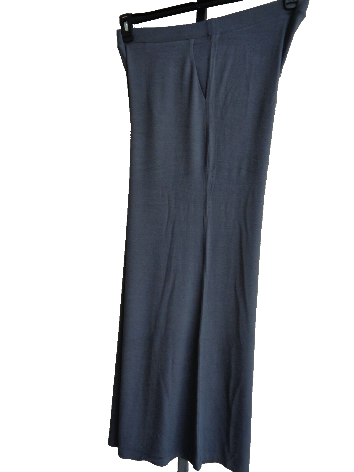 Limited 16W Soft Stretch Knit Pull-On Palazzo Pants in Gray