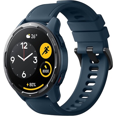Xiaomi Watch S1 Active Ocean Blue Wifi + Bluetooth Smartwatch NEW