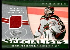 2006-07 Upper Deck Power Play #S-MF Manny Fernandez The Specialists