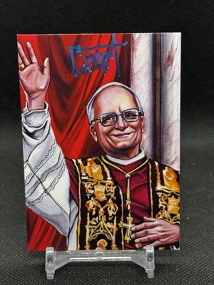 2025 Dynamic Forces Pope Leo XIV Bonus Signed Card #06 by Jessica Court SSP