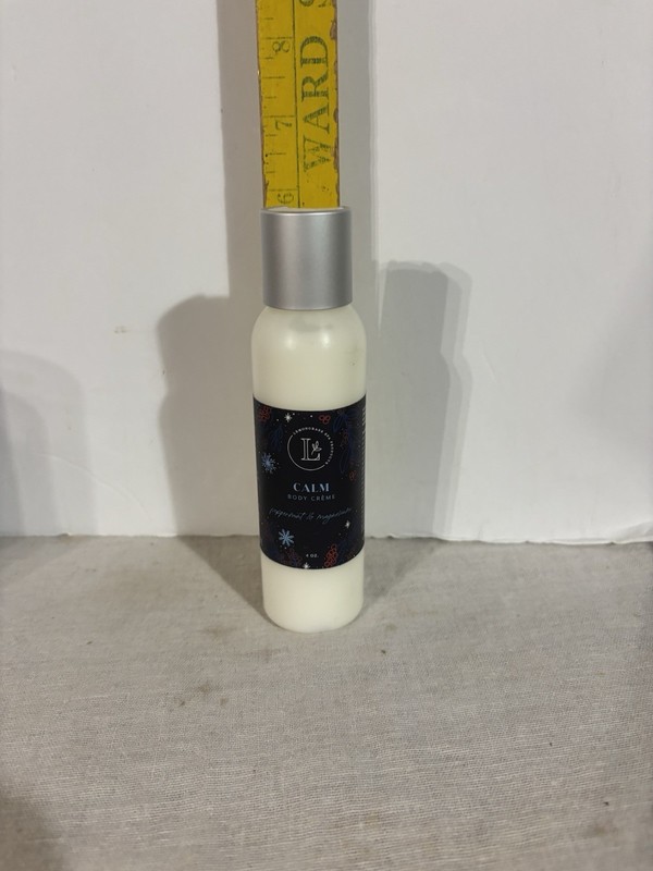 Lemongrass Spa Products Calm Body Creme Peppermint & Magnesium All Natural! NEW!