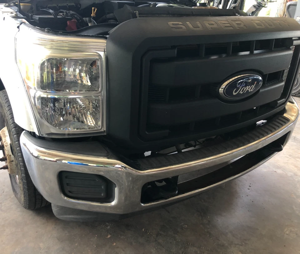 Grelha grelha 2011-2016 Ford F250 F350 Super Duty radiador superior dianteiro fabricante de equipamento original - Imagem 3 de 4