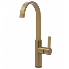 Jeroni Kitchen Mixer Tap Antique Brass Single Lever UK