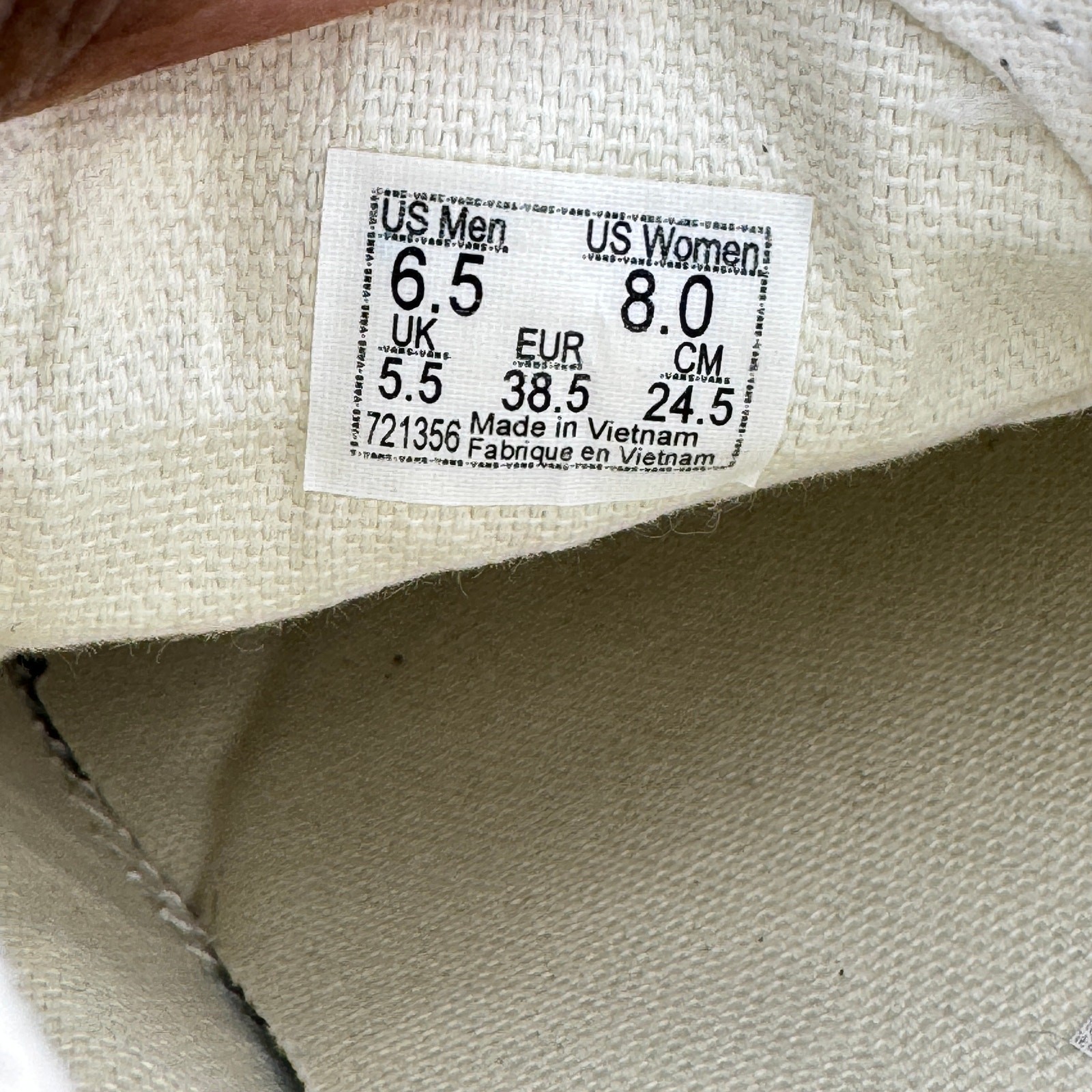 Vans Stackform Low Top Patchwork Shoes Unisex Sz … - image 9