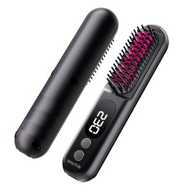 Straight Hair Comb,Wireless, LED Display, Multi Level Temperature Control Hai...