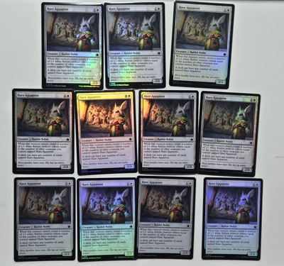 MTG 11x Hare Apparent Foil Foundations 