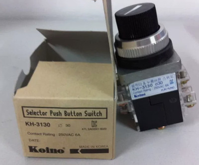 1PC New In Box KOINO KH-3130 Push Button Switch