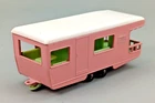 Matchbox Lesney No.23 Pink & Green Trailer Caravan Camper
