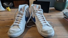 Nike Blazer Mid '77 Vintage weiß/blau Gr. 46 Sneaker Schuh