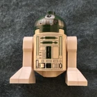 LEGO Star Wars R2-D2 Printed Minifigure White/Green w/ Dome Head & Body 2014