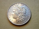 1889-P Morgan Silver Dollar AU