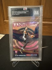 TGA 9.5 Victor Wembanyama 2023 Panini Hoops PS Anti Gravity Spurs Rookie Card RC