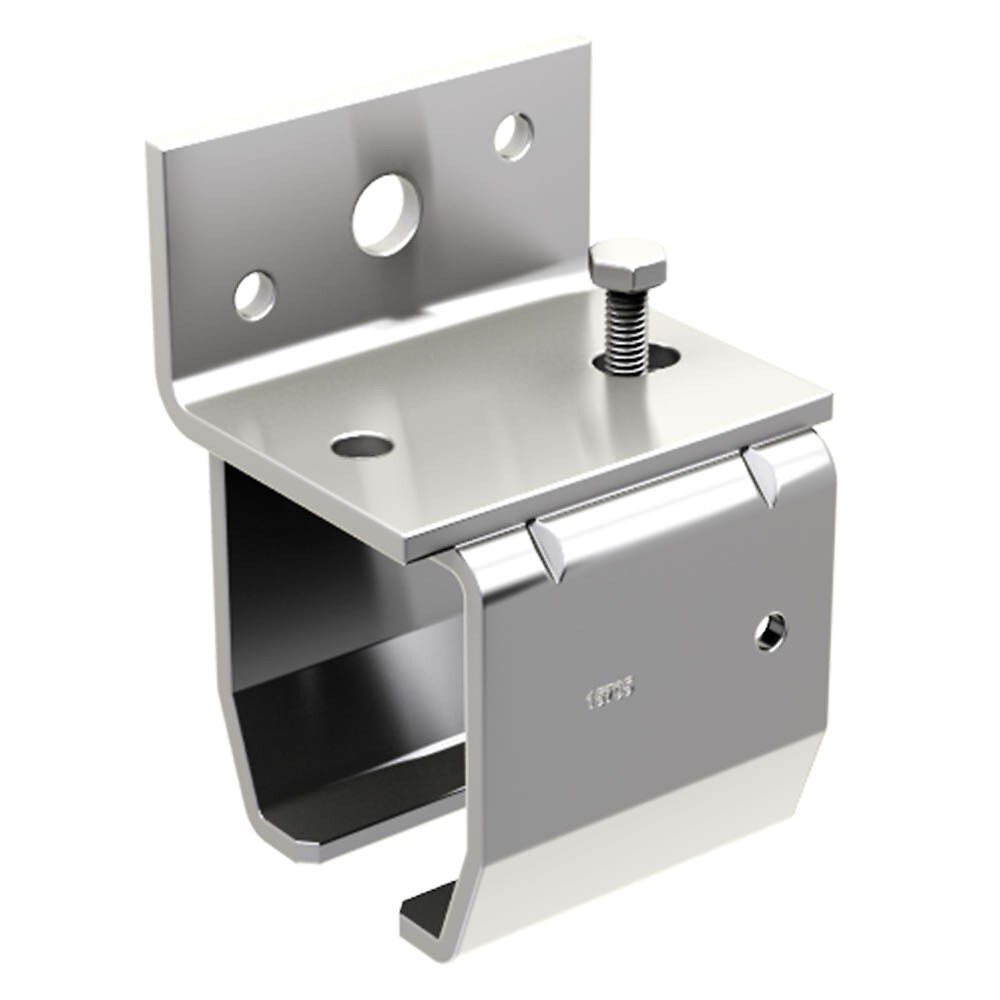 Fixation murale rail SLID'UP avec le support équerre enveloppant anticorrosion INOX 304L
