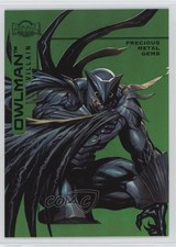 2025 Skybox Metal Universe Batman High Series PMG Green 2/10 Owlman #176 6o2