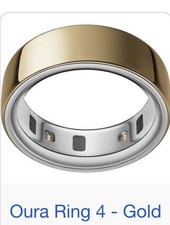 Original OEM Oura ring gen 4 size 9 GOLD Opened Box Condition No box READ!!!!