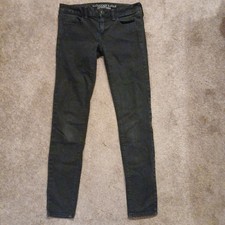 American Eagle Outfitters Jeans Womens 4 Regular Jegging Super Stretch Black