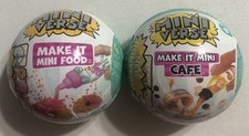 Neuf MGA Mini Verse Make It Mini Food & Cafe Lot de 2 packs mystères *NEUF DANS SON EMBALLAGE*