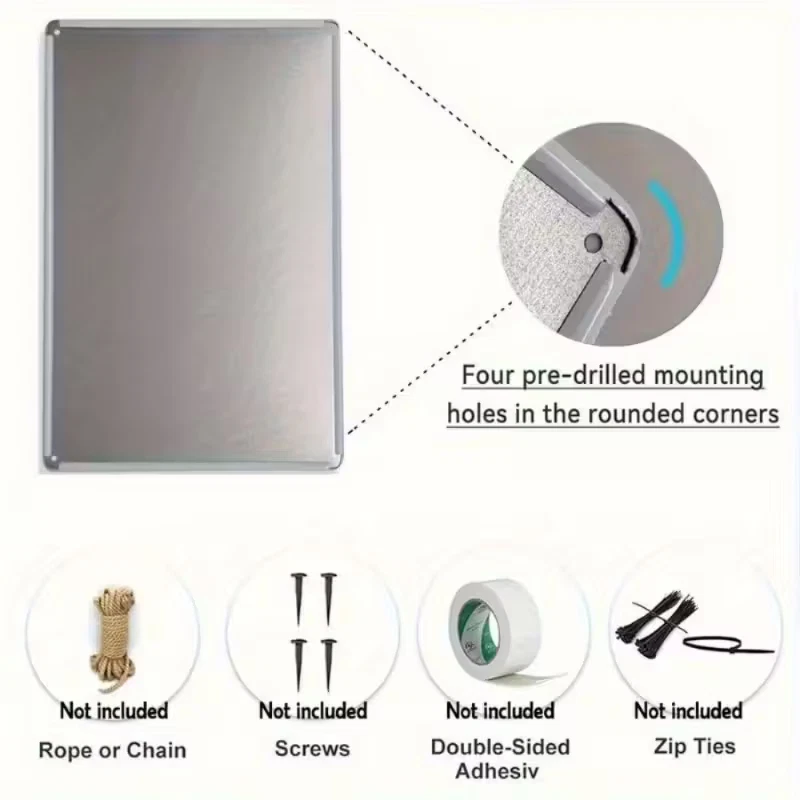 NEW Flat 2D 8x12 Rustic "Reading Nook" Iron Metal Sign w Vintage Books Graphic - Image 2 of 4