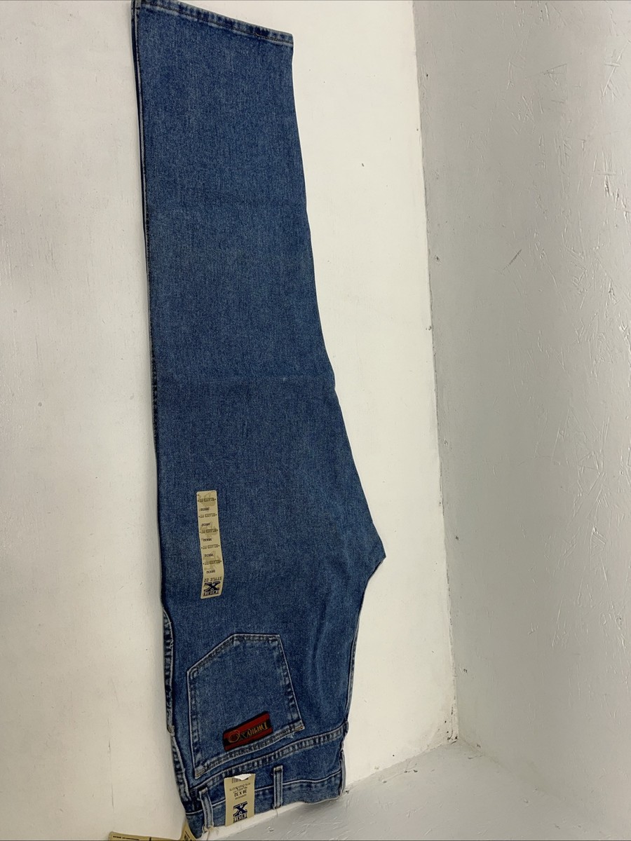New Men's Twenty X Medium Wash Relaxed Fit Denim Jeans. 38x32 Q-13 New Men's Twenty X Medium Wash Relaxed Fit Denim Jeans. 38x32 Q-13
