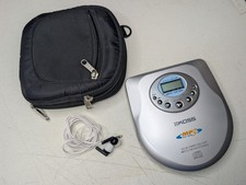 Koss CDP-3100 Personal CD/MP3 Player with Lid Top Digital Controls - WORKING