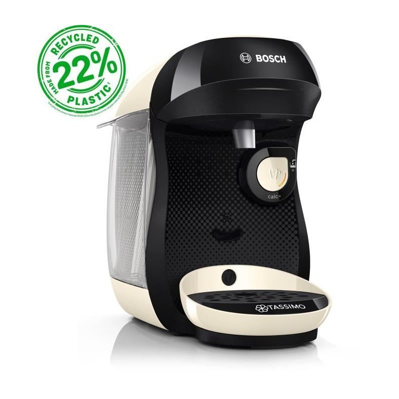 Cafetière TASSIMO T10 Happy BOSCH vanille machine multi-boissons 1400W