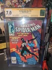 The Amazing Spider-Man #252 CGC 7.0 Signed Tom Defalco (Marvel Comics May 1984)