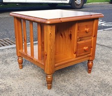 DUCAL PINE COFFEE TABLE WITH STORAGE         DELIVERY AVAILABLE