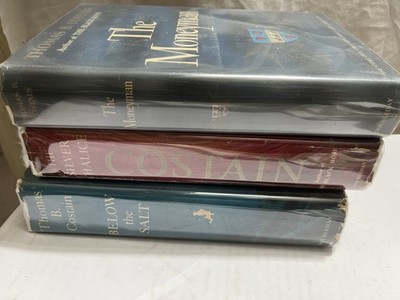 3x Thomas B. Costain Doubleday NY 1st Ed HC DJ Lot Money man Chalice