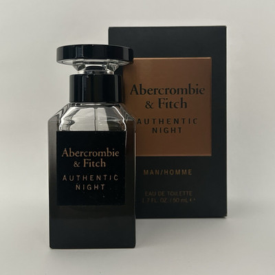 Neu Abercrombie & Fitch Authentic Night Eau de Toilette Spray 50 ml
