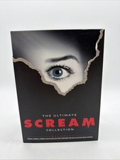 THE ULTIMATE SCREAM COLLECTION SCREAM 1-3  BONUS, 4-DISC DVD SET, NEVE CAMPBELL