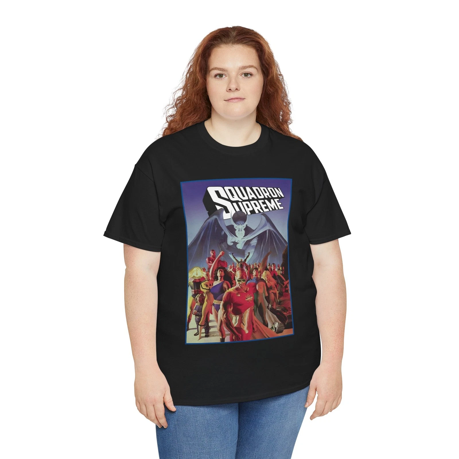 Squadron Supreme T-Shirt - Alex Ross Art - Marvel Comics - Hyperion, Nighthawk