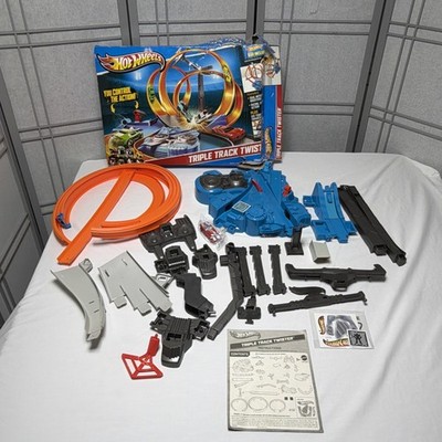 Hot Wheels Triple Track Twist - New Other - Is Complete - Crushed