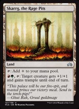 1 x Skarrg, the Rage Pits - Planechase Anthology - Moderate Play - MTG