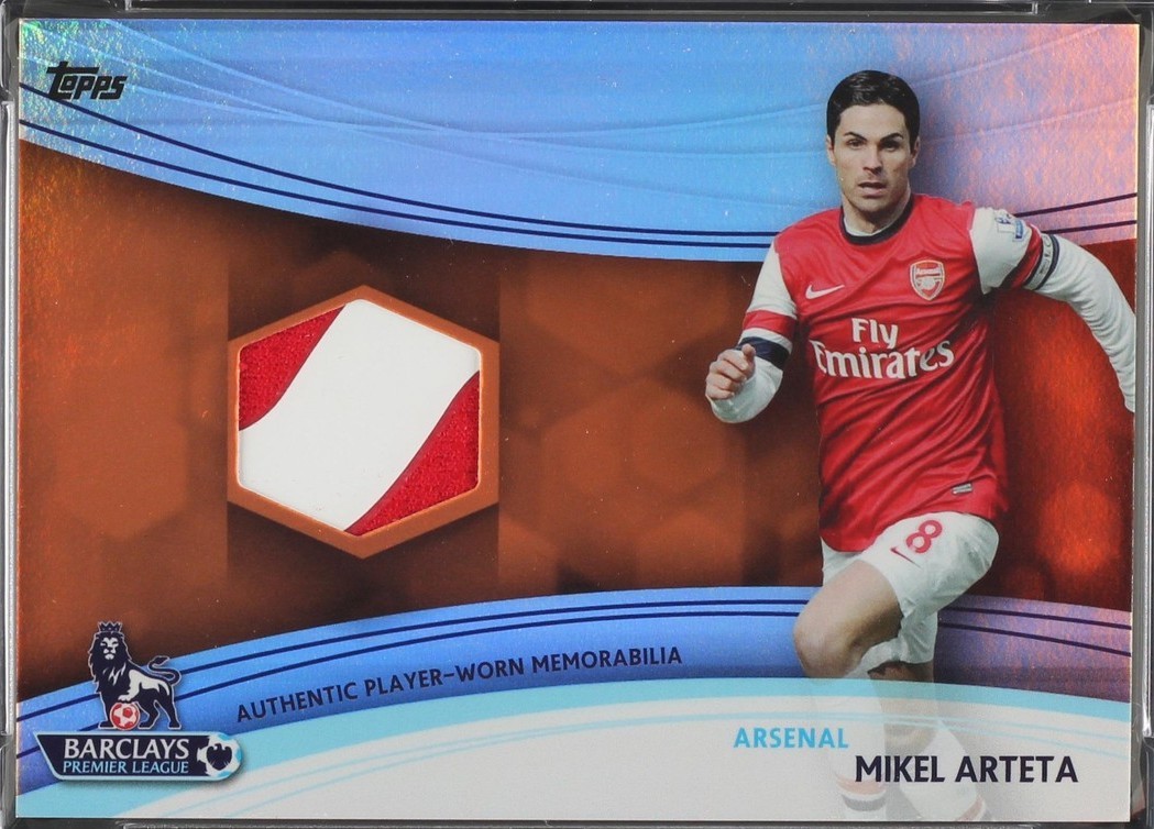 2013 Topps English Premier Gold - Mikel Arteta #JR-MA for sale | eBay