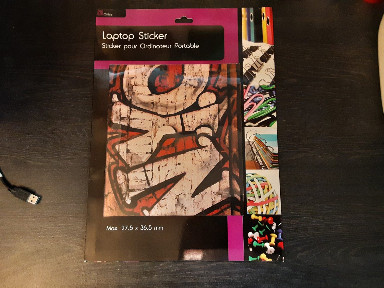 Laptop Cover Sticker. NYC (New York City) Graffiti