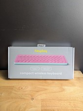 Heyday Compact Wireless Keyboard with Wireless USB Receiver  Bluetooth 5.1