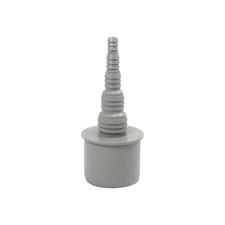 Airfit Schlauchnippel DN 40 f&uuml;r Schlauch von &Oslash; 8 bis 25 mm - KS-grau
