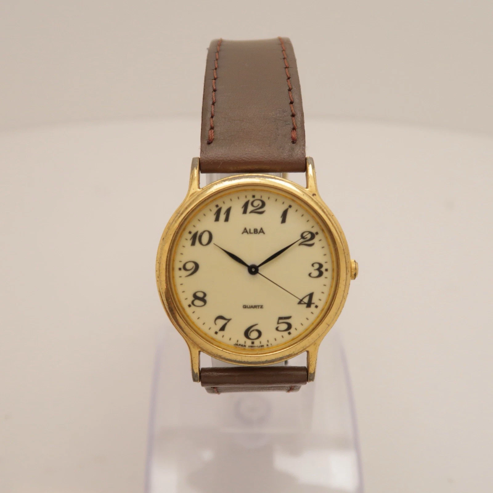 SEIKO Alba V501-6K80 Analog Quartz Women Vintage Watch W337 *WORKING